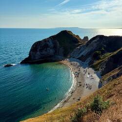 Heading over to Durdle Door