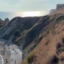 Video of our hike out to Durdle Door