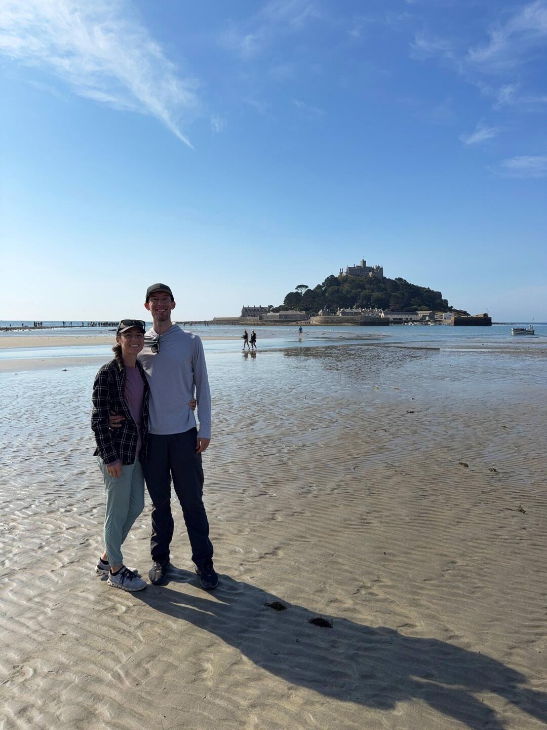 St. Michael's Mount behind us