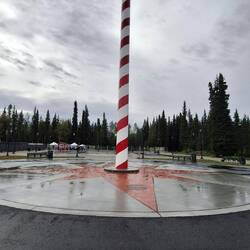 Vom Nordpol aus führen ALLE 4 Himmelsrichtungen nach Süden
