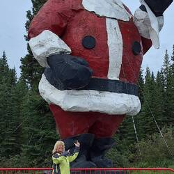 Der größte Weihnachtsmann der Welt