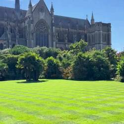 Video of the lawn portion of the gardens