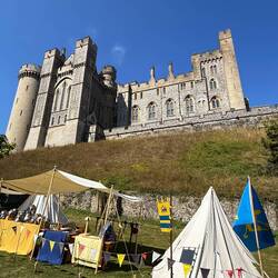 Part of the medieval setup outside