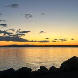 Sunset at Stockton Island