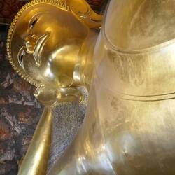 46 metre long reclining Buddha