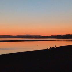 Abendimpressionen mit Angler