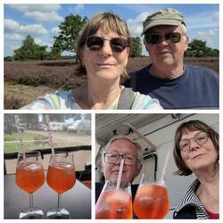 Das haben wir uns verdient 🥂 nach einem sehr interessanten Tag