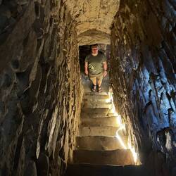 No właśnie, schody...