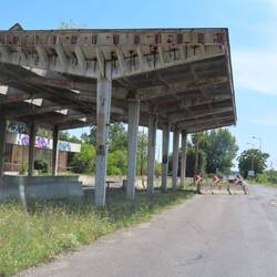 Die Grenze Slowakei - Ungarn (ein Lost Place)