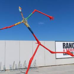 Ok, diese eine Figur am Eingang hat uns schon gereicht😅🤣