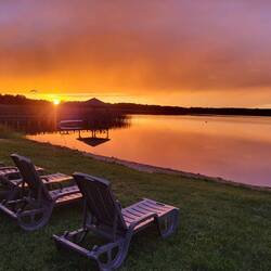 Sonnenuntergang in Masuren