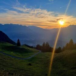 Ein letzter Sonnenuntergang...