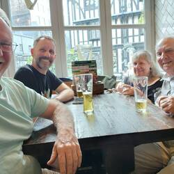 Afternoon tea in the pub