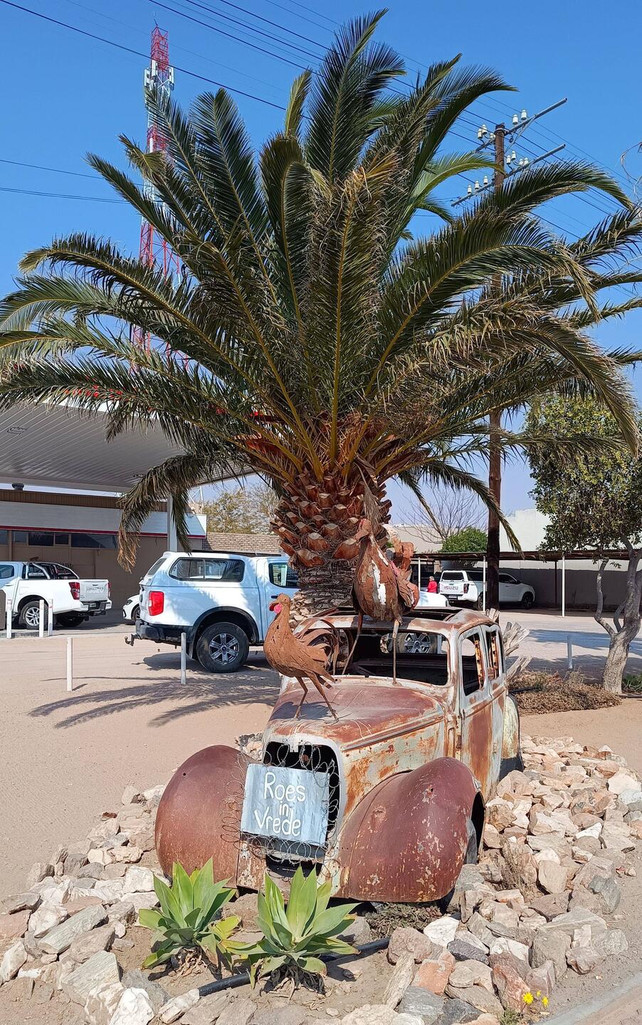 Tankstelle auf dem Weg nach Springbok