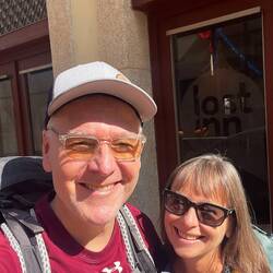 Leaving the Lost Inn at 10:30am to start our Camino Portuguese.