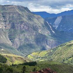View back over the valley from Cocachimba