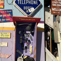 You could spend a couple hours in Tom's just reading all the signs.