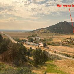 Around the horseshoe curve above Coal Canyon
