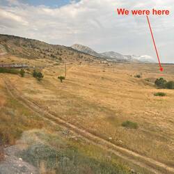 Climbing into the Front Range. We've negotiated the Big Ten Curve