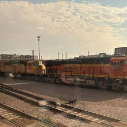 Motive power lined up at Denver