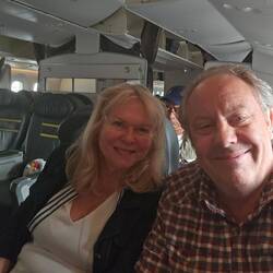 Upgraded to 1st class. Of course the flight is only 45 minutes.