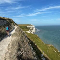 Heading to the cliffs