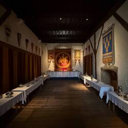 The dining area was impressive