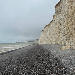 And a view from beach level