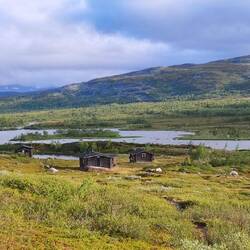Meekonjärvi wilderness cabins.