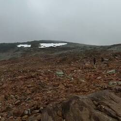 View from the lower slope of Halti