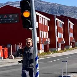 Hauptstadt mit den 3 einzigen Ampeln von Grönland