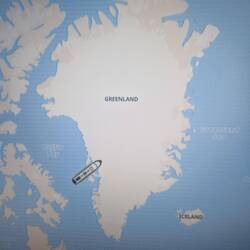 The position of the ship