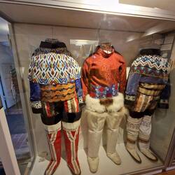 Traditional costume in the museum