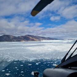 Glacier from the helicopter