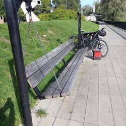 Am Fluß Hollywood Schaukeln
