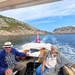 Unser Guide bei der Bootstour