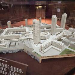 Full-scale diorama of Barbican