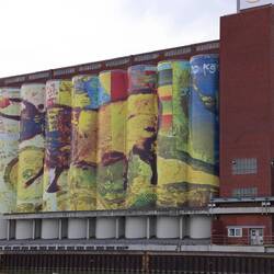 Oder an Betonwerken.