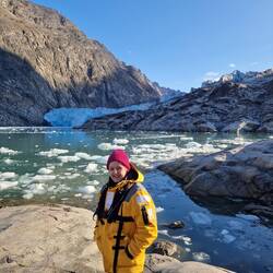 Standing in Eternity Fjord