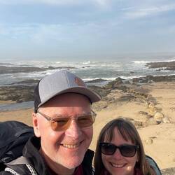 Earlier start to the day today. Left our home by the beach and beside the Camino at 9am