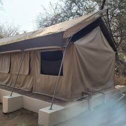 Unser Zelt in der Taranga Lodge