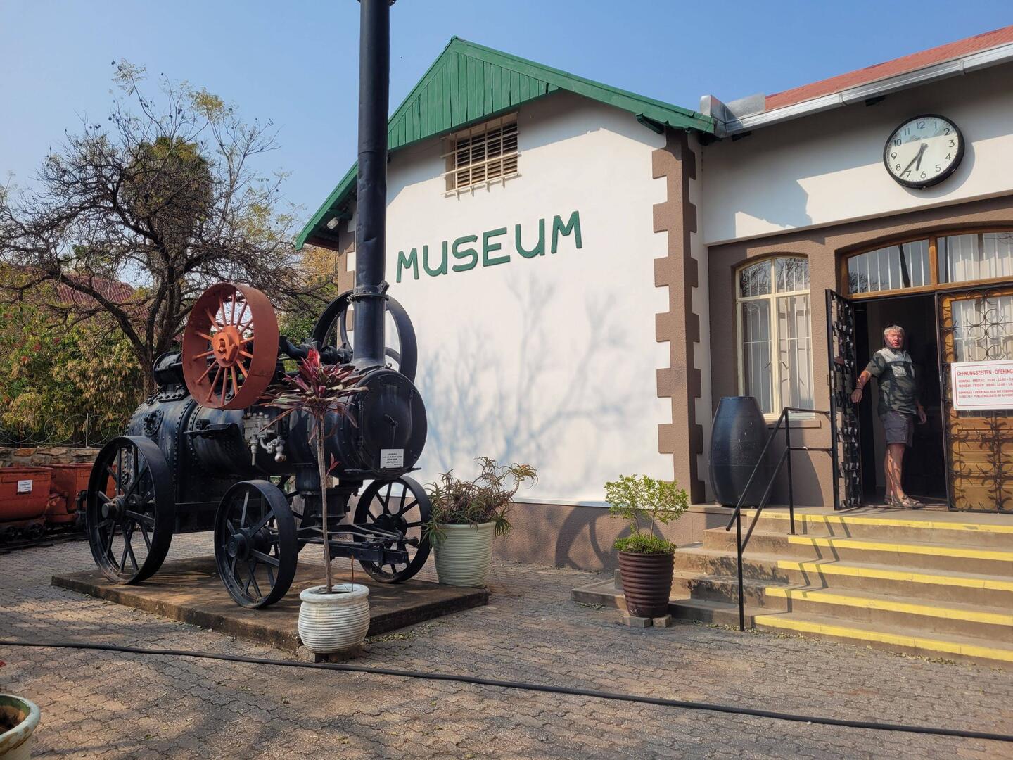 Museum für Kolonialgeschichte in Tsumeb.
