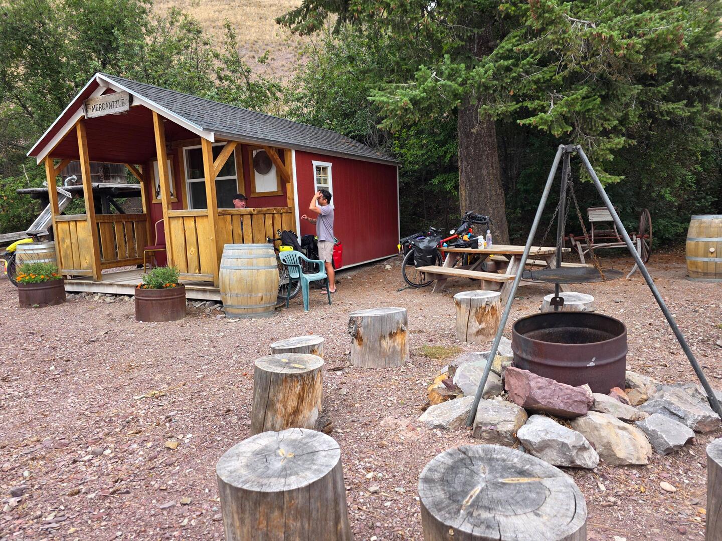 Bearmouth cabin