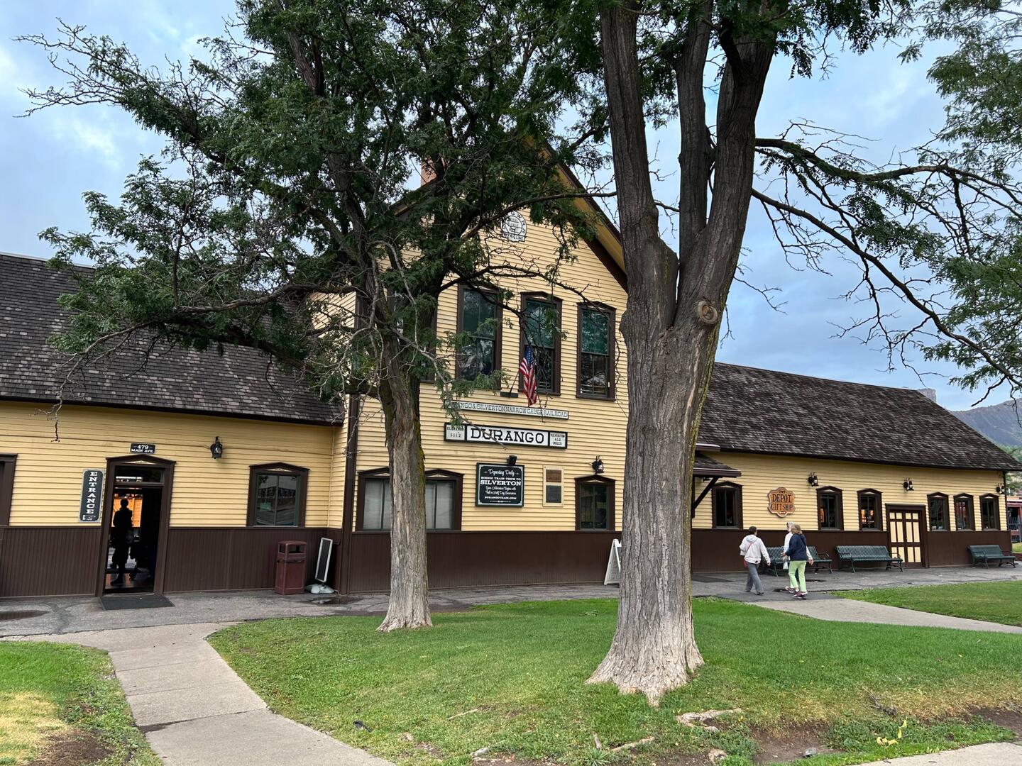 The original Durango passenger depot is still used