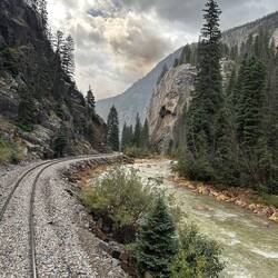 An Animus River canyon view