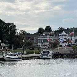 C-Traveler at the Bayfield City Dock.