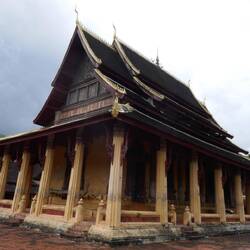 Wat (temple) Sisaket is Vientiane's oldest temple