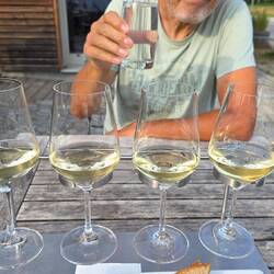 Kleine Weinprobe....war aber nicht das passende dabei