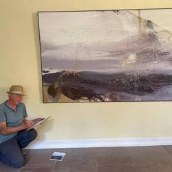 Robert in Zeichenposition