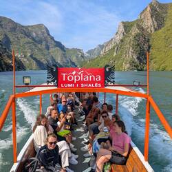 The tourist boat to Shala River (one of many)